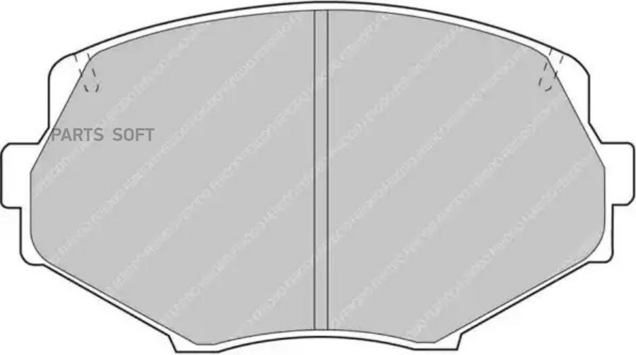 Тормозные колодки - ТЮНИНГ FERODO FDS1011