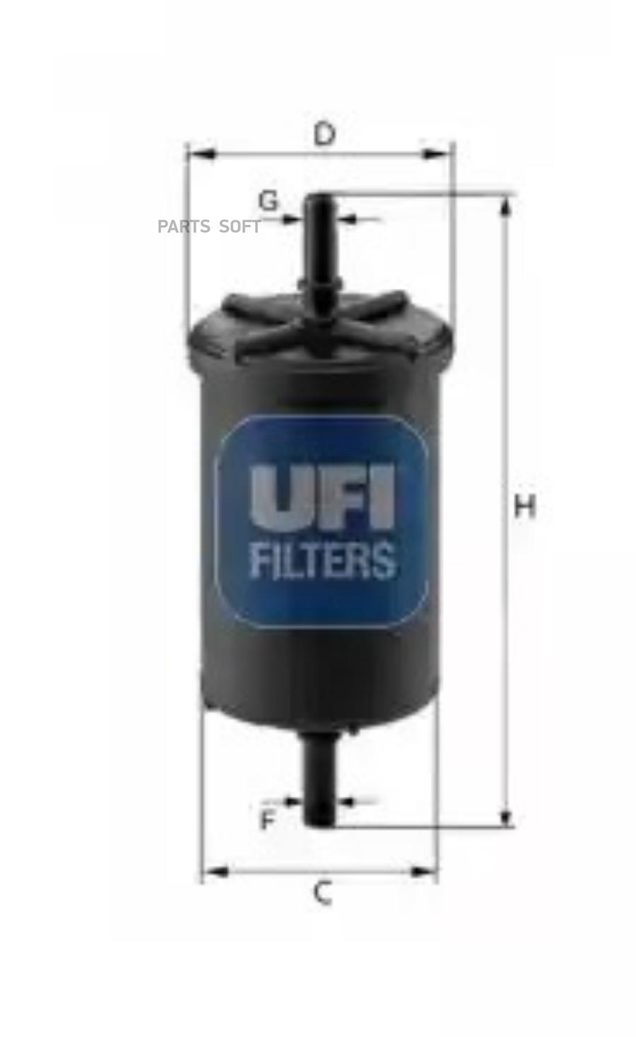 Топливный фильтр UFI 3194800