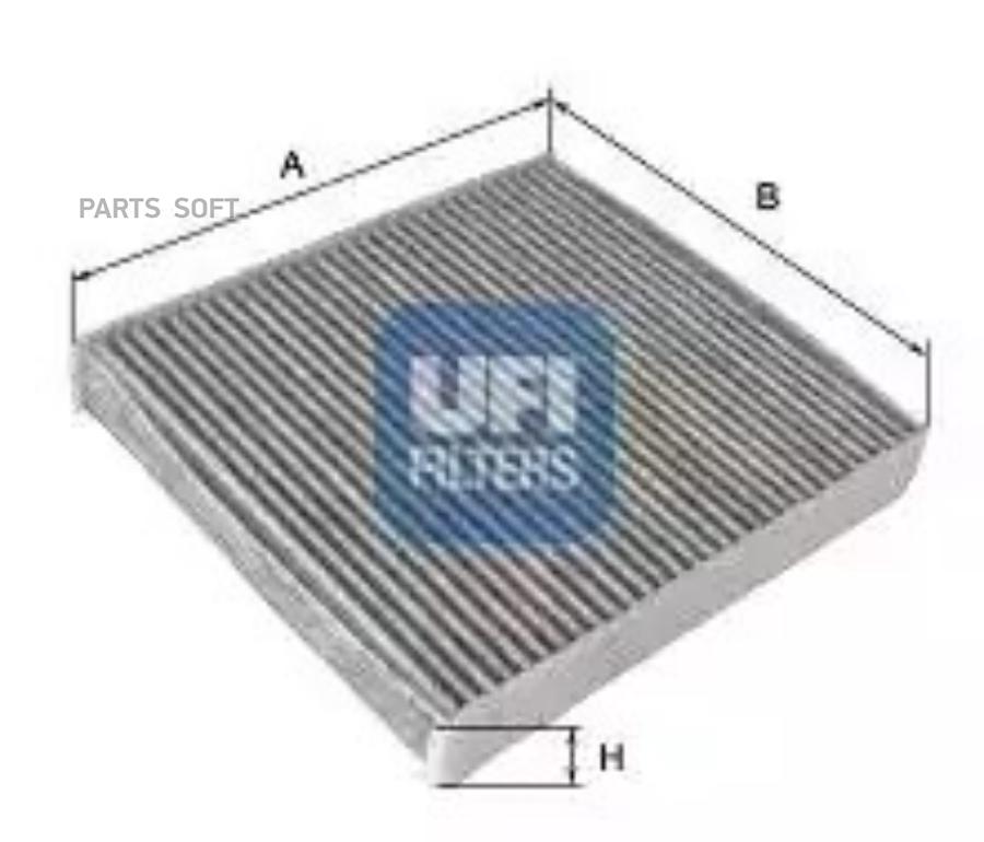 Фильтр салона UFI 5411400