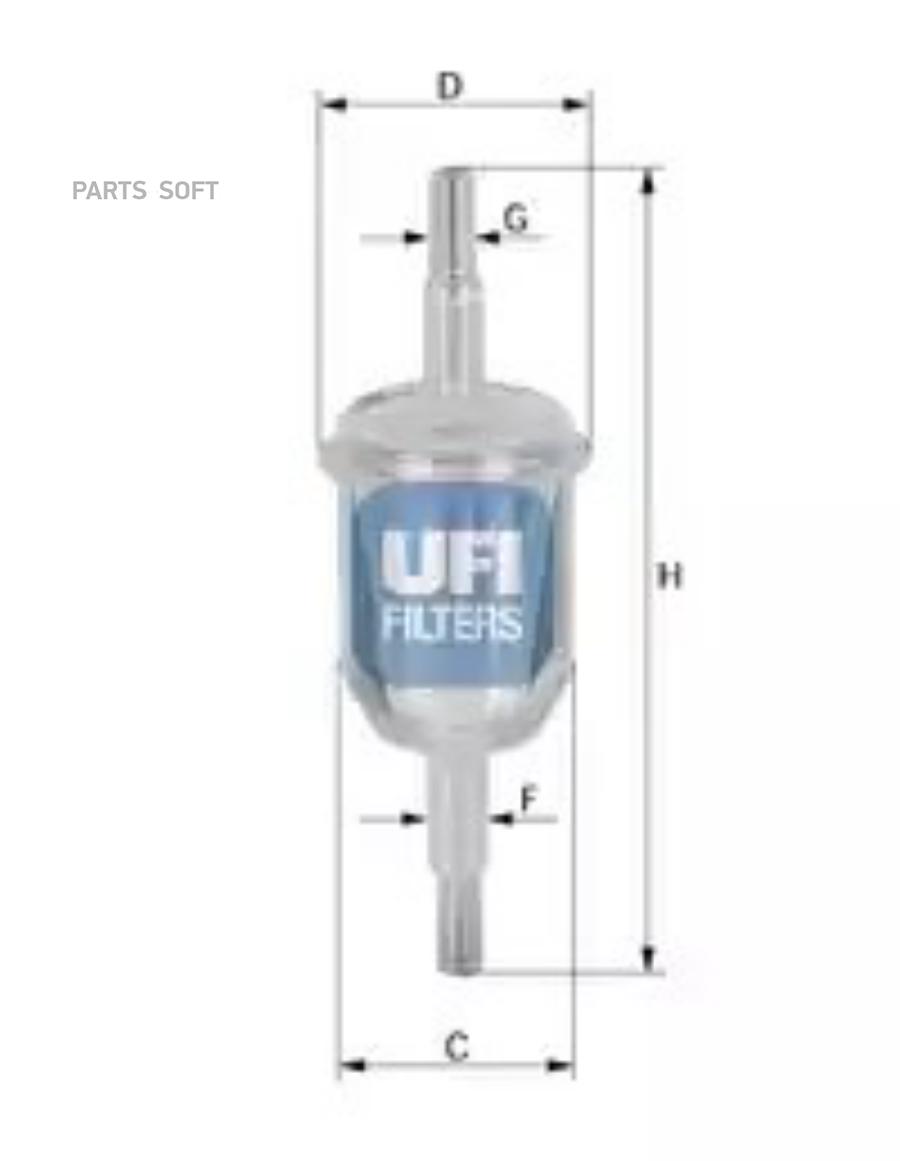 Фильтр топливный UFI 3101500