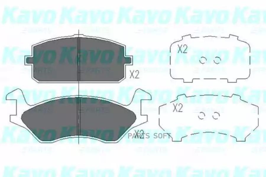 Автозапчасть KAVO PARTS KBP9074