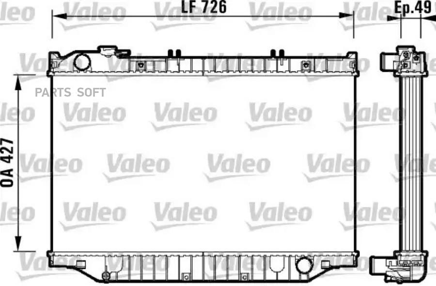 Радиатор VALEO 732415