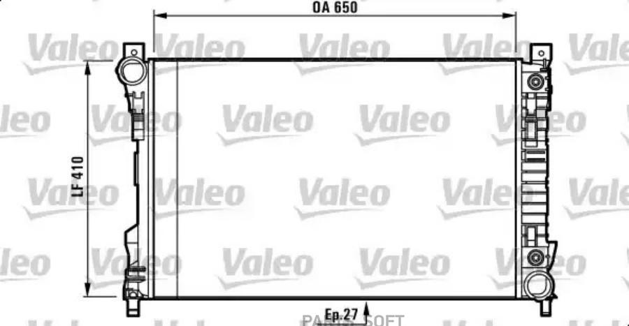 Радиатор VALEO 732741