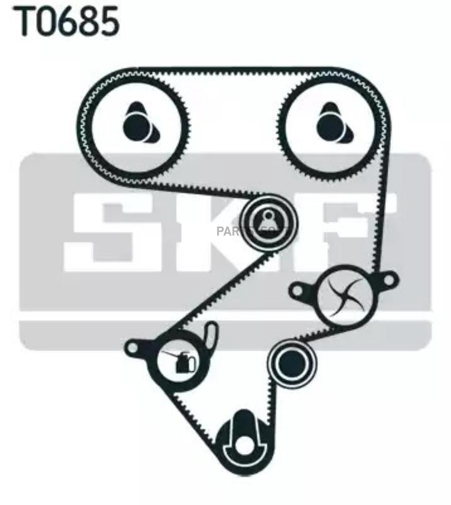 Комплект ремня ГРМ SKF VKMA91013