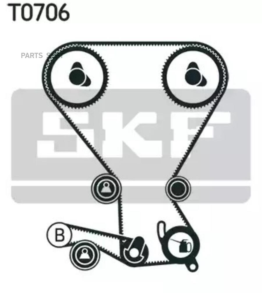 Комплект ремня ГРМ SKF VKMA95620