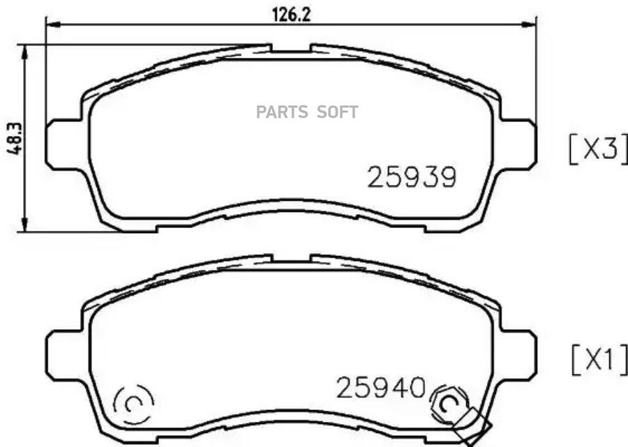 PC Pads TEXTAR 2593901