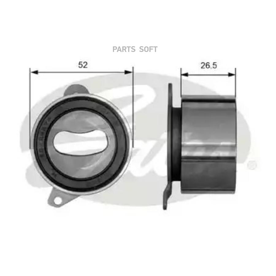 Ролик Зубчатого Ремня Грм Натяжной Gates арт T41029 GATES T41029