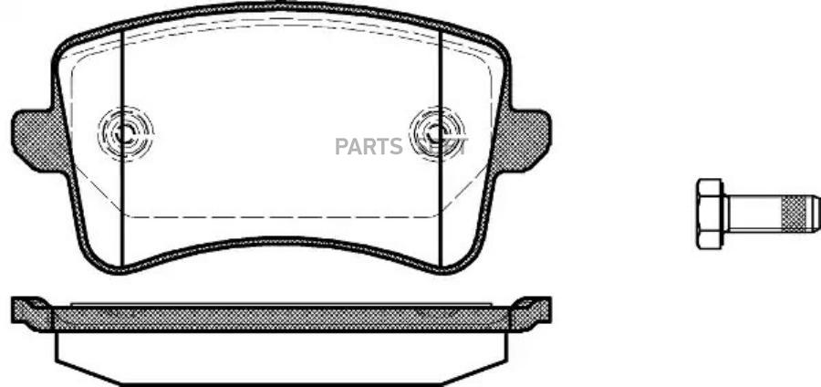 Brake Pad Set disc brake DR!VE DP1010100413