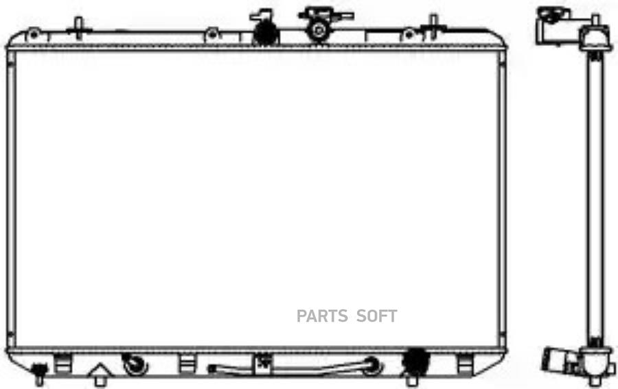 Радиатор основной SAKURA 34618515