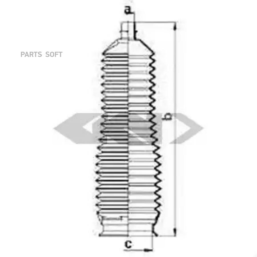 Автозапчасть GKN-SPIDAN 83905