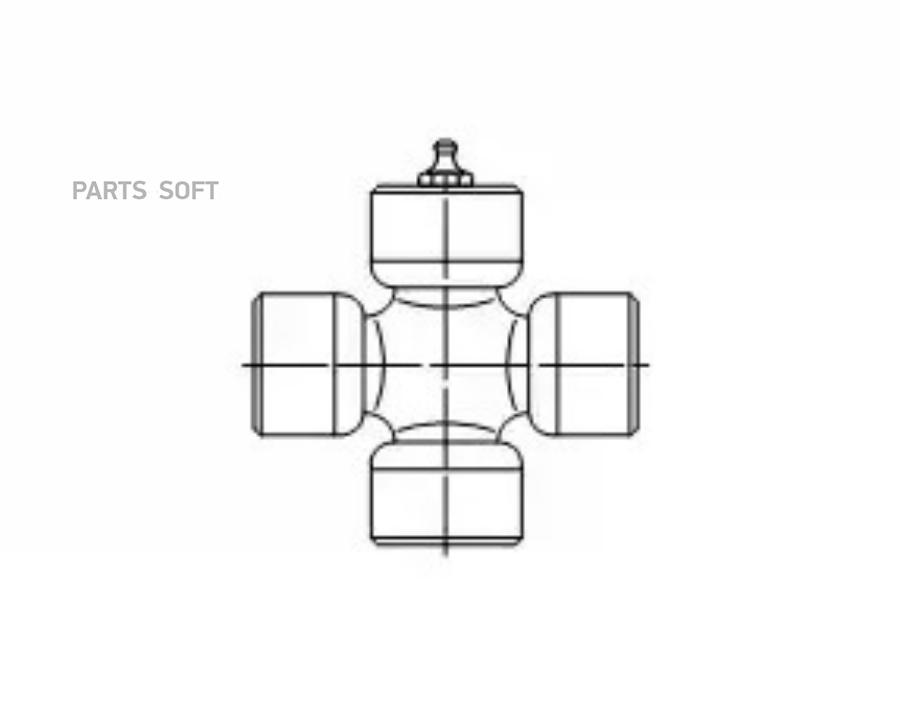 Крестовина кардана GKN-SPIDAN U183