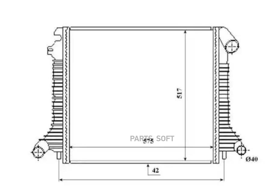 Автозапчасть NRF 53855