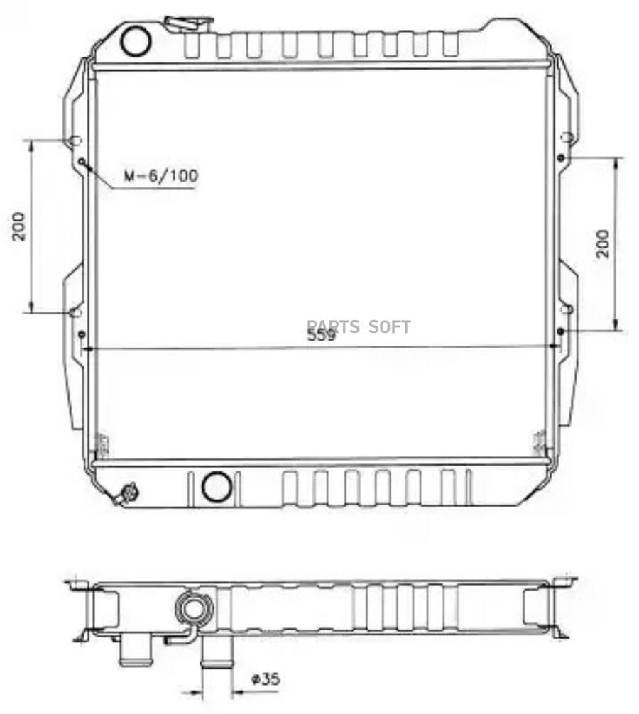 Автозапчасть NRF 506724