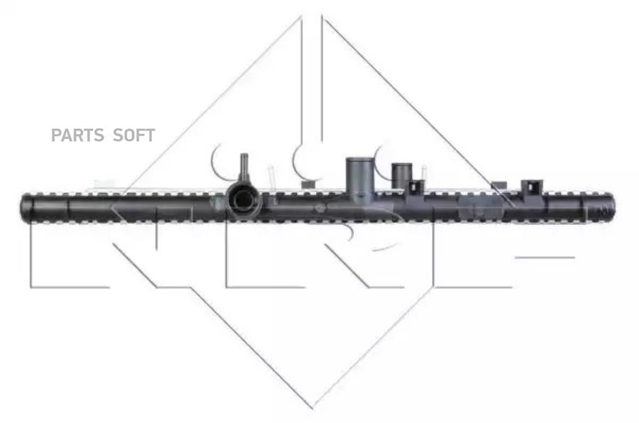 Радиатор NRF 517588