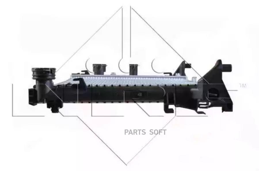 NRF 58336_радиатор системы охлаждения  МКПП   MB W204 1 8CGi Kompressor 07 NRF 58336