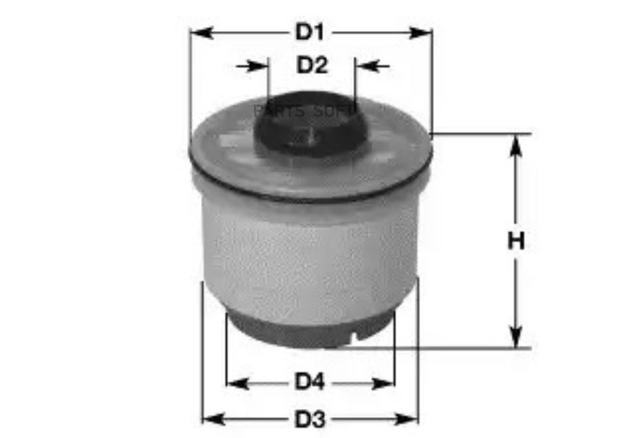 Топливный фильтр CLEAN FILTERS MG3608