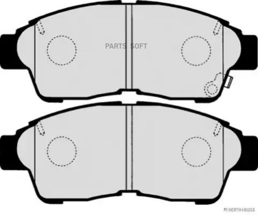 КОЛОДКИ ДИСКОВЫЕ HERTH-BUSS J3602064