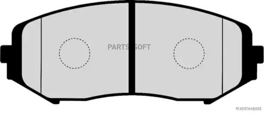 Колодки тормозные HERTH-BUSS J3608028