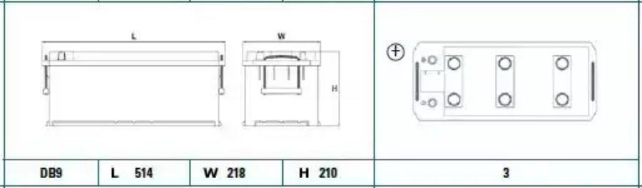 Автозапчасть EXIDE EG1705