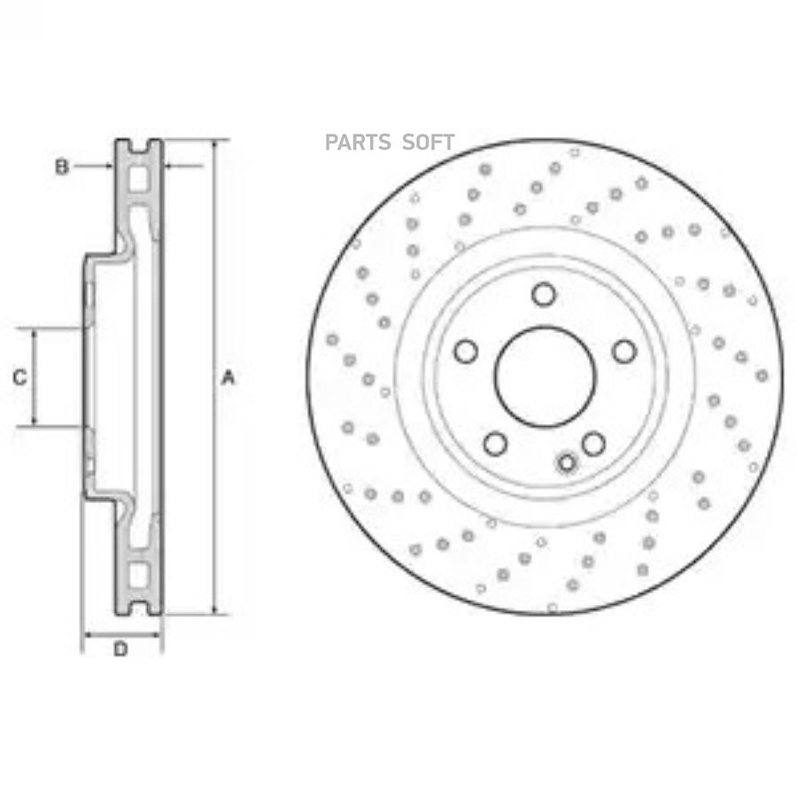 Автозапчасть DELPHI BG4658C