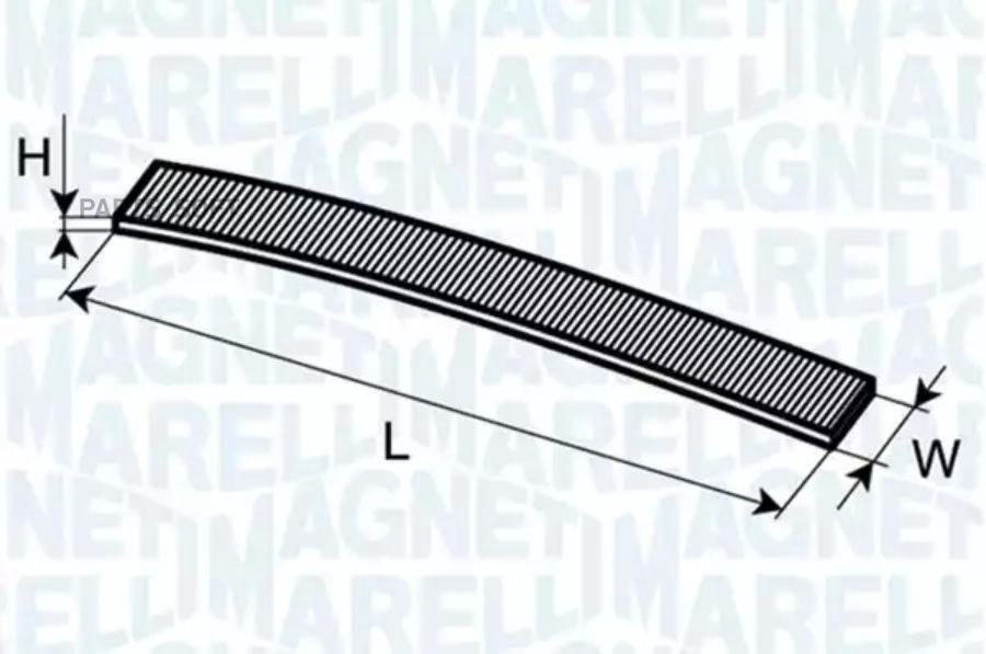 Фильтр салона MAGNETI MARELLI 350203065080