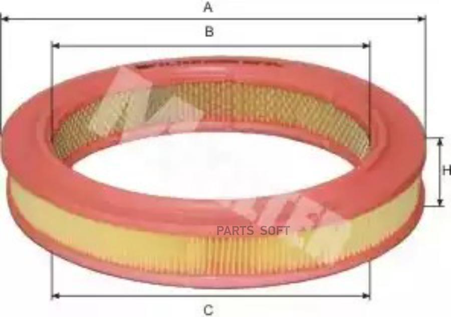 Автозапчасть M-FILTER A384