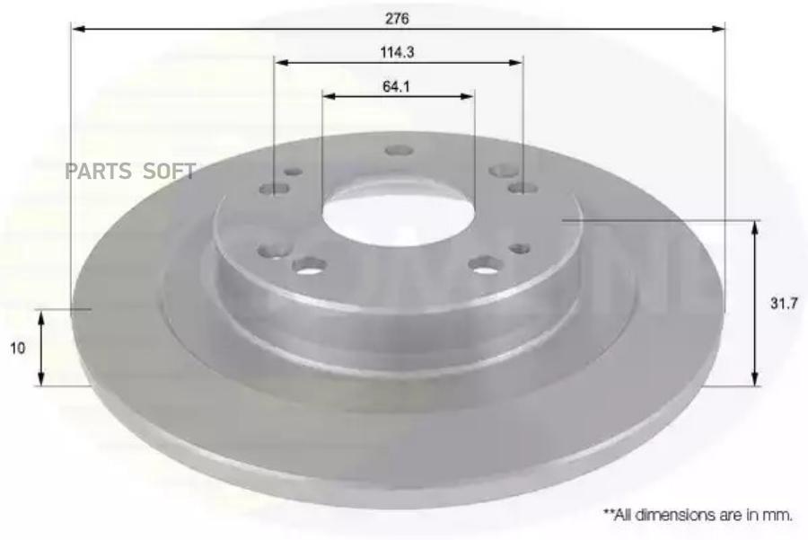 Автозапчасть COMLINE ADC0571