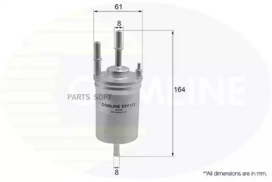 Топливный фильтр COMLINE EFF172