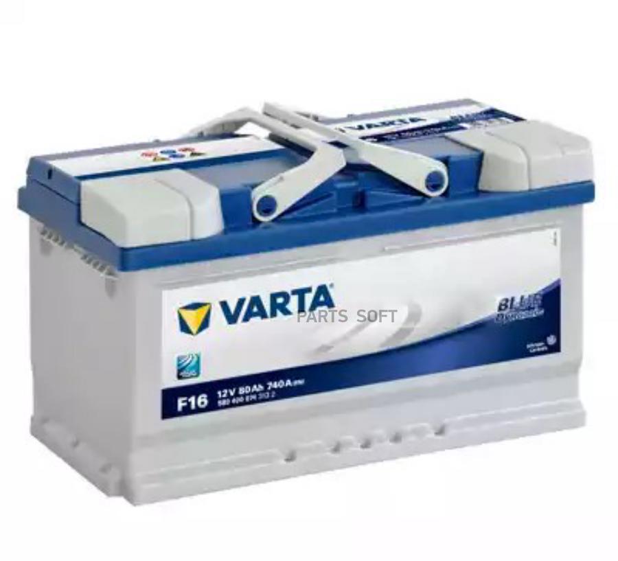 Стартерная аккумуляторная батарея VARTA 5804000743132