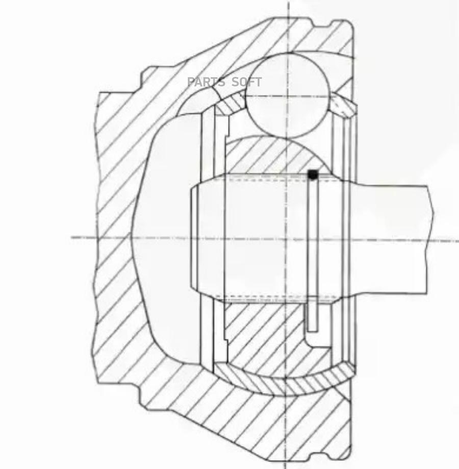 Автозапчасть GKN-SPIDAN 302169