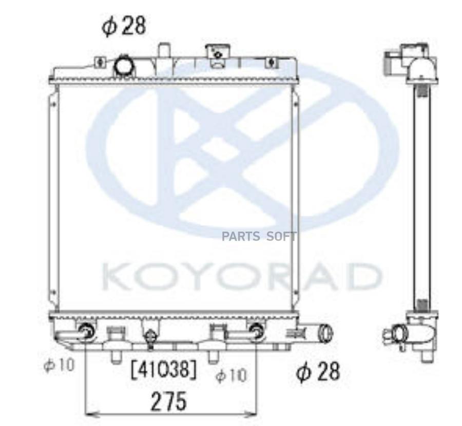 Автозапчасть KOYORAD PL060489