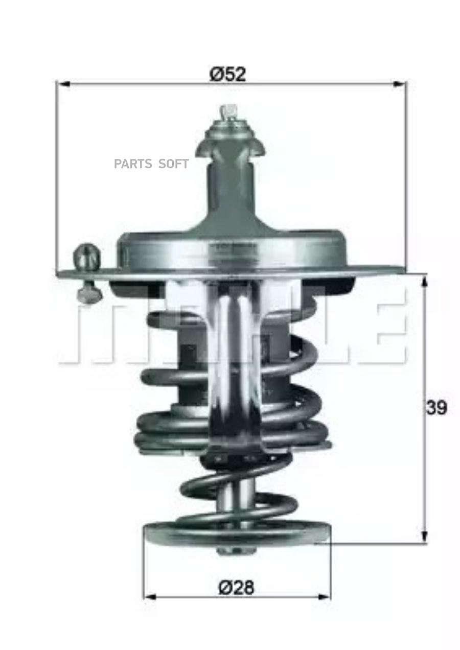 Термостат системы охлаждения BEHR-HELLA TX7182D