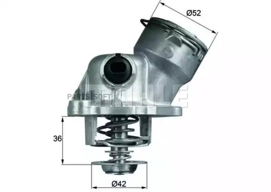 Термостат системы охлаждения BEHR-HELLA TM29100D