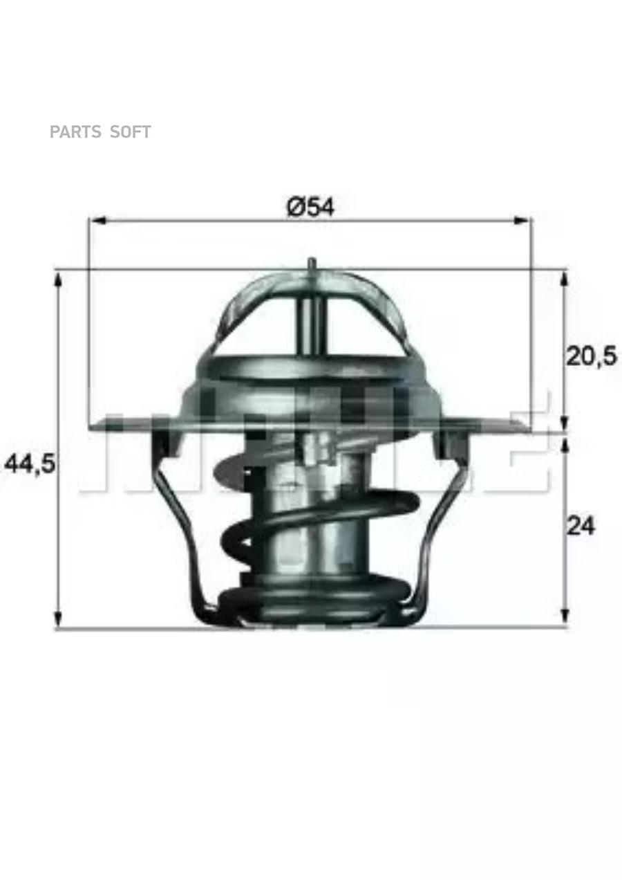 Термостат системы охлаждения BEHR-HELLA TX487D