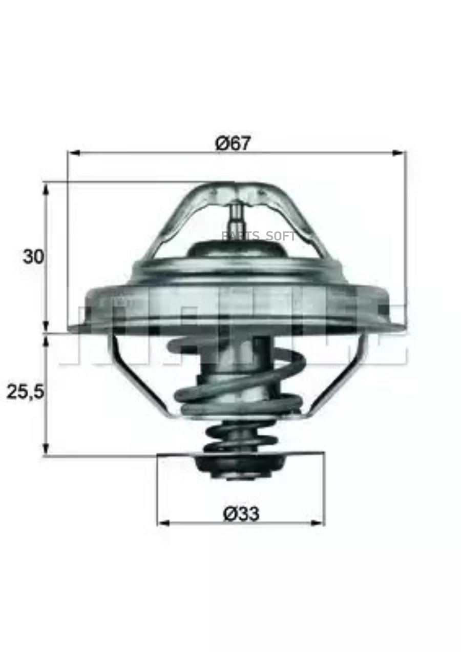 ТЕРМОСТАТ BEHR-HELLA TX2892D