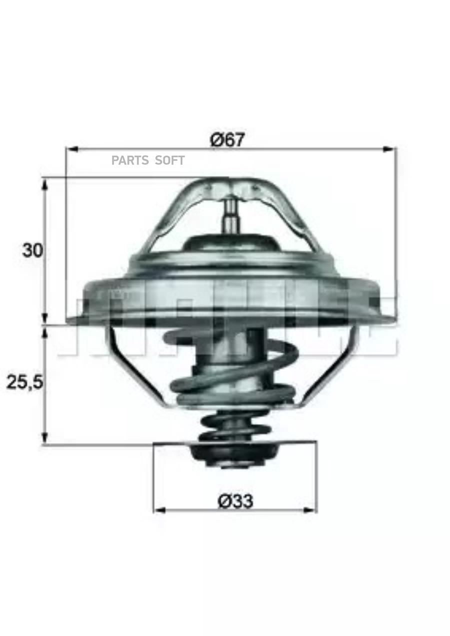 ТЕРМОСТАТ BEHR-HELLA TX2888D