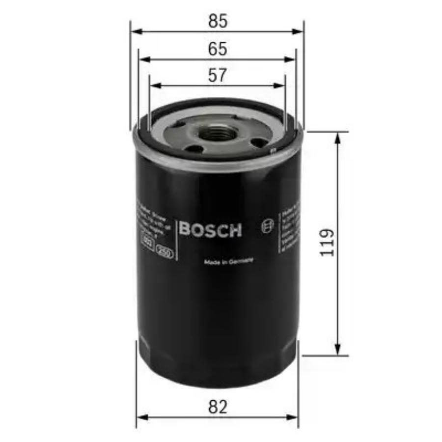 Фильтр масляный BOSCH 0986452000