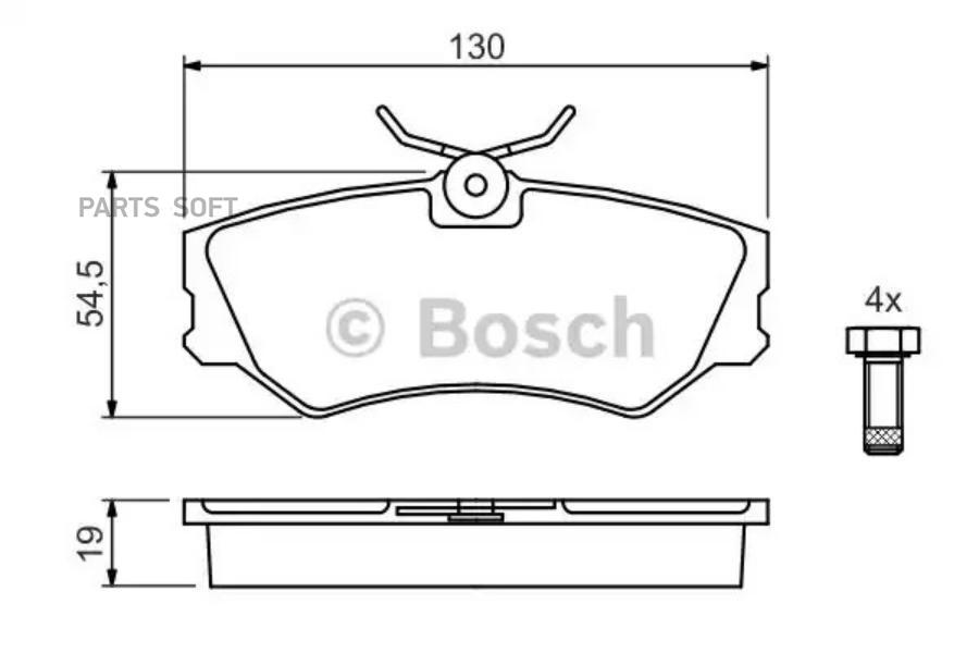 Автозапчасть BOSCH 0986460941