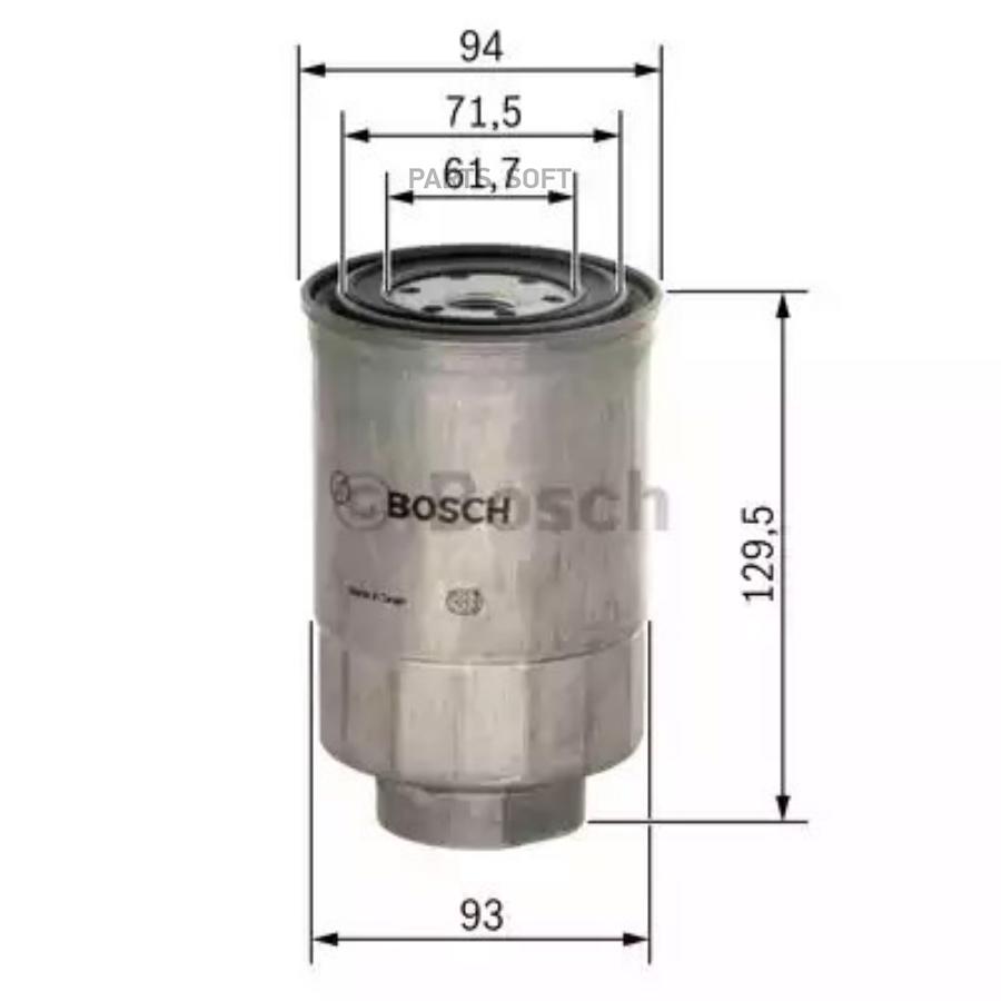 Топливный фильтр BOSCH 1457434453