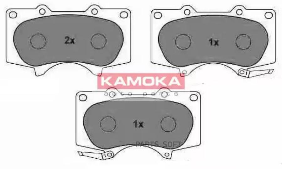 Колодки тормозные KAMOKA JQ101111