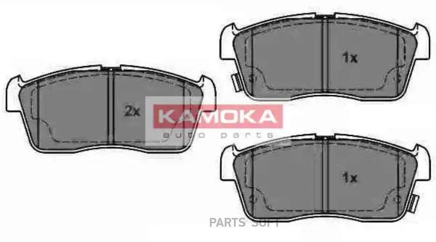 Комплект тормозных колодок дисковый тормоз KAMOKA JQ1013064