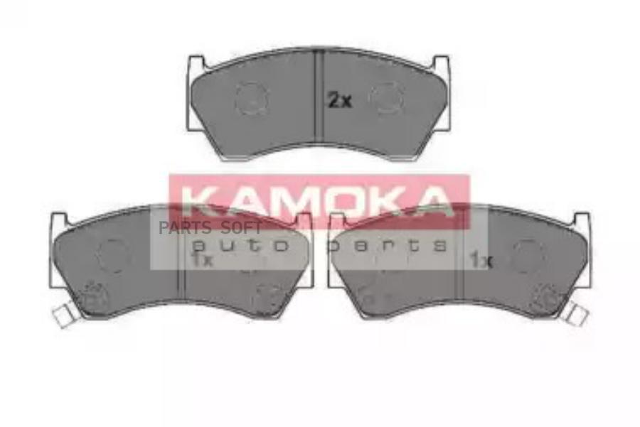 Комплект тормозных колодок дисковый тормоз KAMOKA JQ1012182