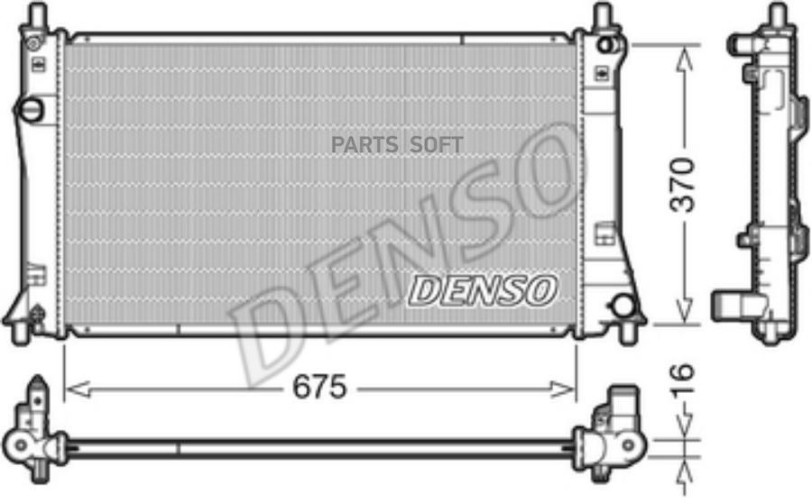 Радиатор (MAZDA 5) DENSO DRM44035