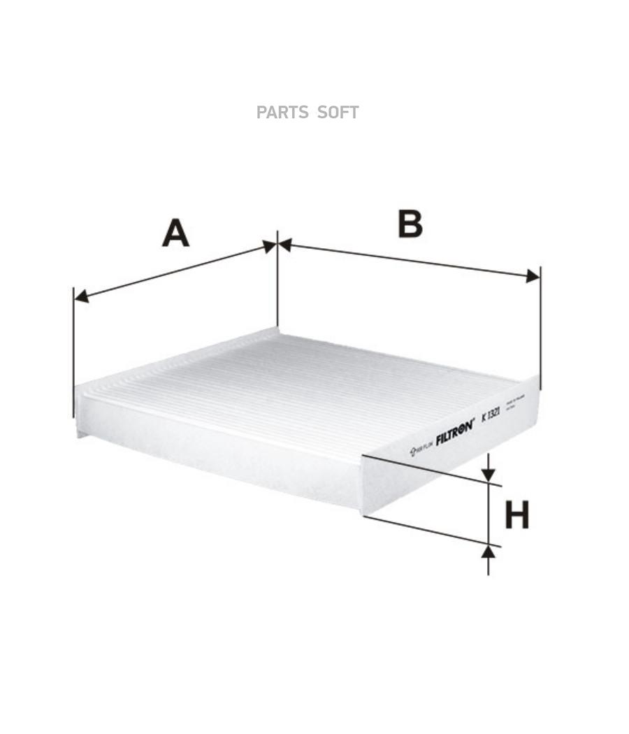 Фильтр салона Renault Logan/Sandero/Clio IV 12i/15 dci 12 FILTRON K1321