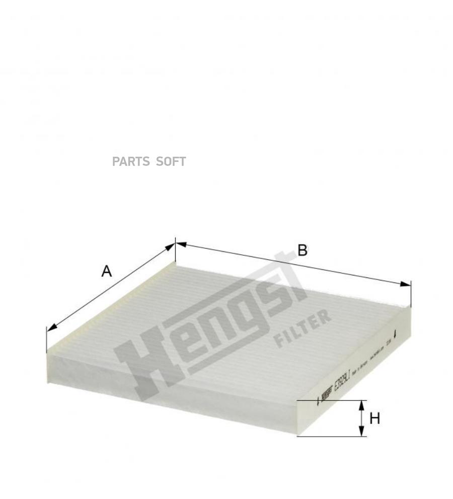 ФИЛЬТР САЛОНА HENGST FILTER E3929LI