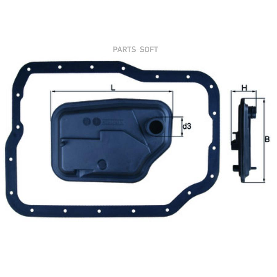 Фильтр АКПП MAHLE HX149D