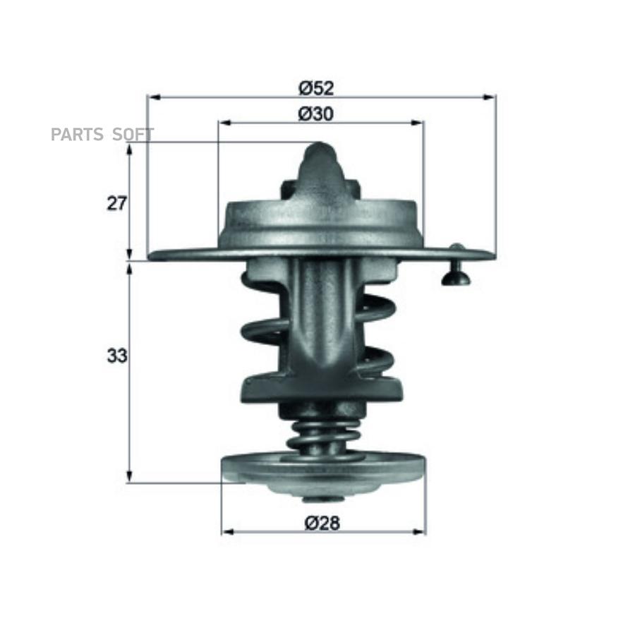 Автозапчасть MAHLE TX8083