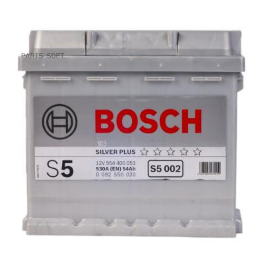 Стартерная аккумуляторная батарея Стартерная акку BOSCH 0092S50020