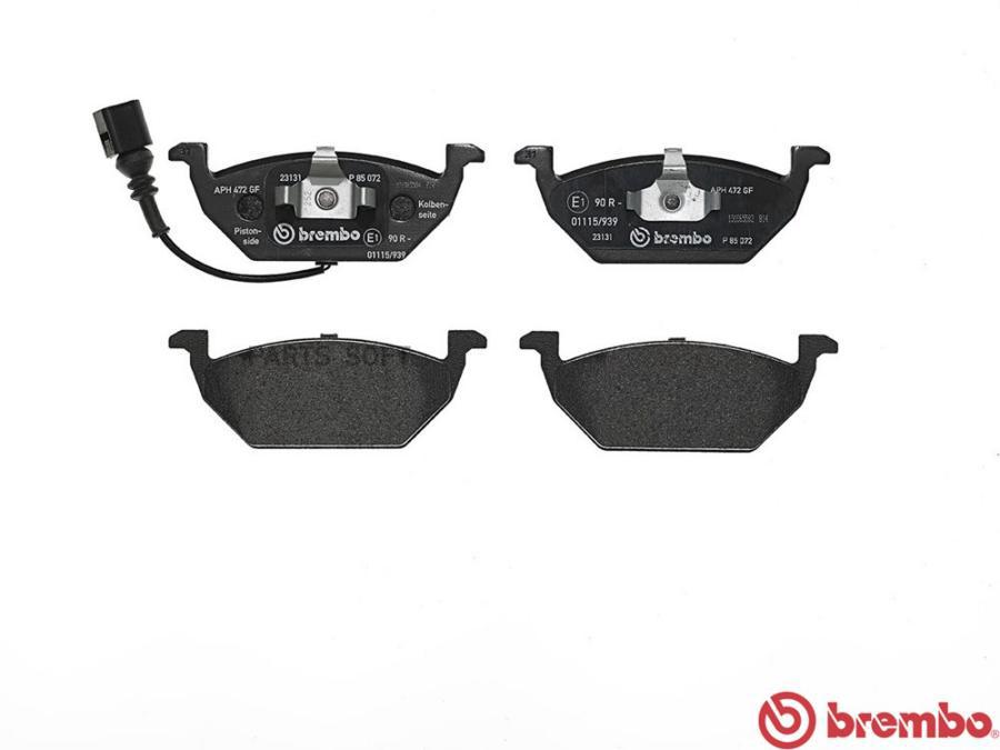 Колодки тормпер BREMBO P85072