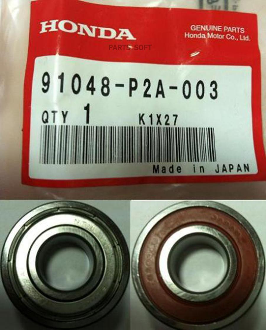 подшипник  (17*40*12 6203Z 6203U) 91048-PDA-E01 91048-P2A-003 HONDA 91048P2A003